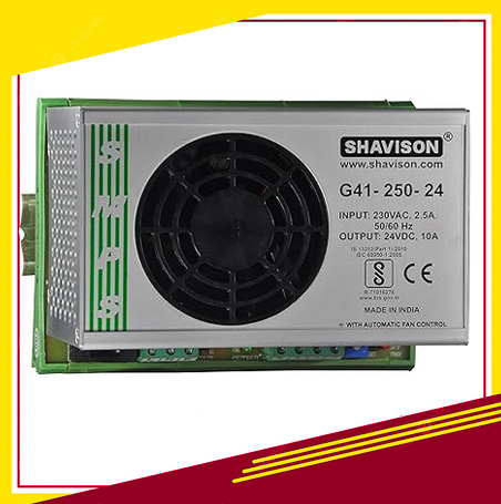 SMPS G41-250-24 ( I/P : 185V ~270VAC, O/P: 24VDC, 10A,)