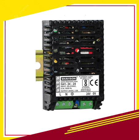 SMPS G41-24-24 ( I/P: 185~270VAC, O/P: 24VDC, 1 A )
